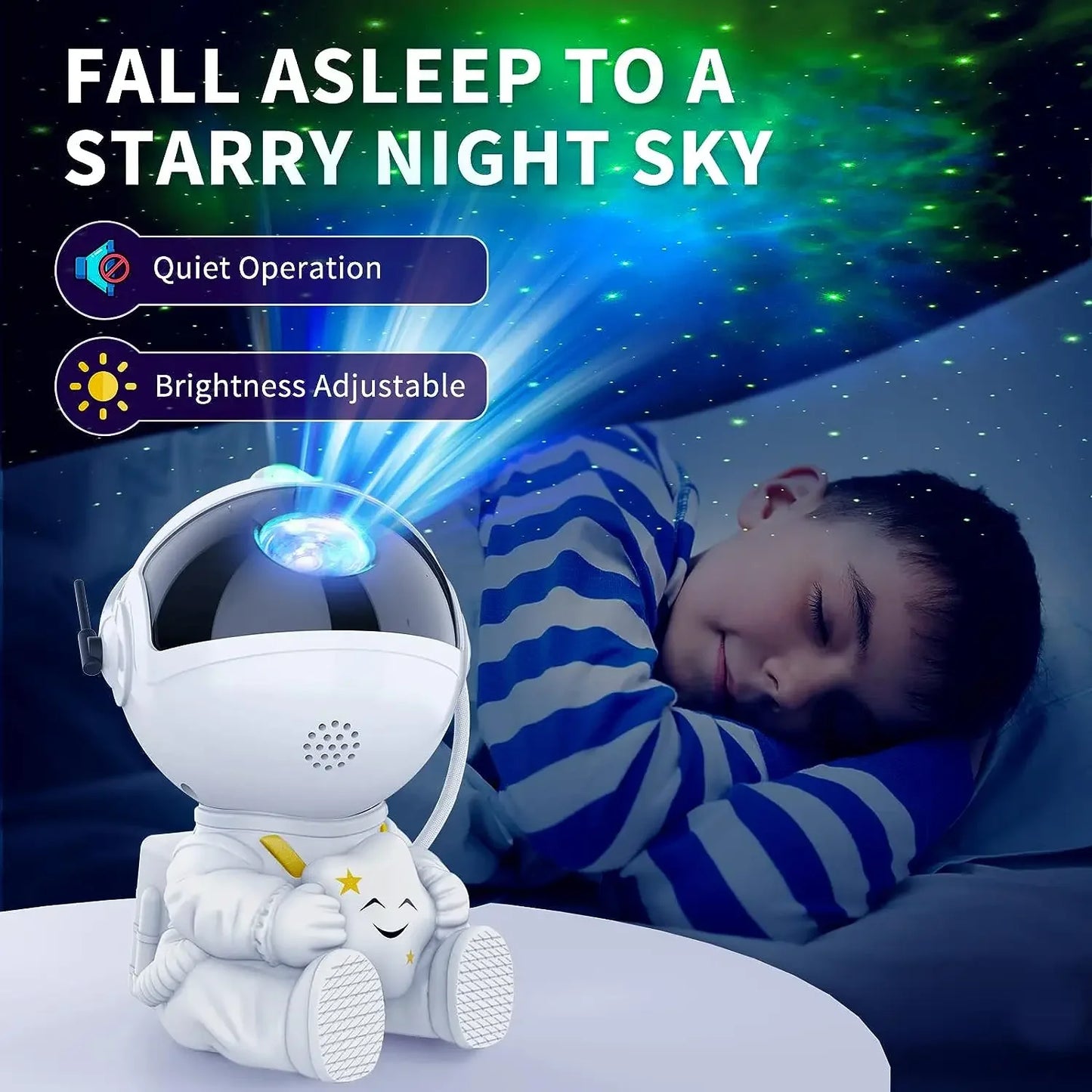 Starry Astronaut Galaxy Light